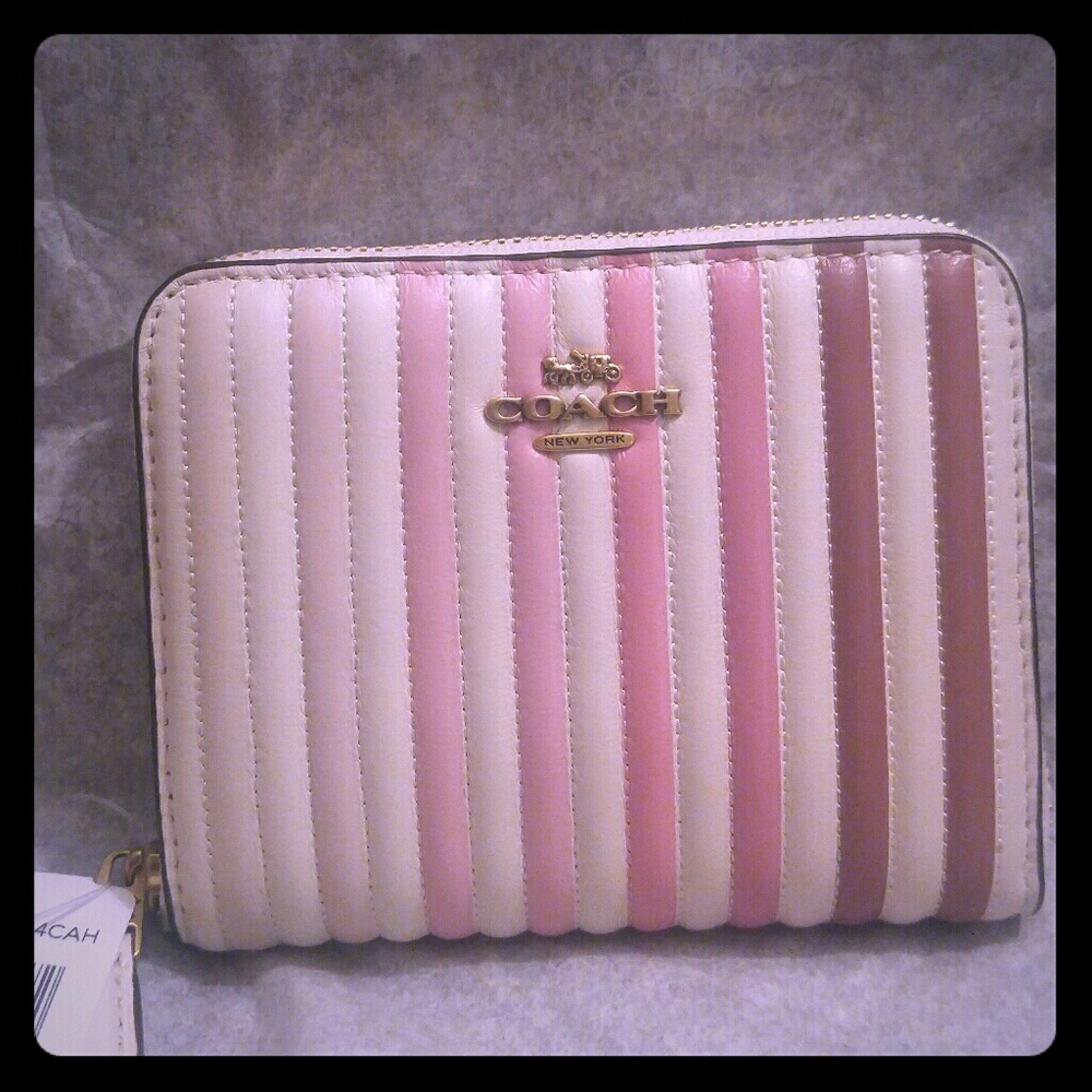 Authentic Coach Ombre Quilted Wallet